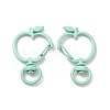 Spray Painted Alloy Swivel Lobster Claw Clasps FIND-A027-04-2