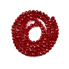 Opaque Solid Color Imitation Jade Glass Beads Strands EGLA-A044-P3mm-D02-3