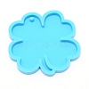 Clover DIY Pendant Silicone Molds DIY-WH0096-27-2