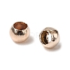 Brass Crimp Beads KK-E002-RG-2