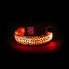 Adjustable Polyester LED Dog Collar MP-H001-A06-6