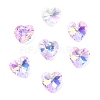 Faceted Glass Charms RGLA-L026-B17-1