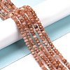 Dyed Natural Malaysia Jade Rondelle Beads Strands G-E316-2x4mm-42-1