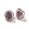 Spray Painted ABS Plastic Beads KY-C017-08A-2
