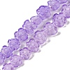 Handmade Millefiori Lampwork Beads Strands LAMP-G164-01A-1