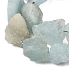 Natural Aquamarine Beads Strands G-S386-C18-5