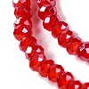 Baking Electroplate Glass Beads Strands X-DGLA-A039-J4mm-B02-3