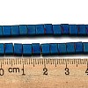 Electroplated Non-magnetic Synthetic Hematite Beads Strands G-C106-B01-07B-4