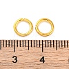 Brass Saw Cut Open Jump Rings KK-G514-01J-G-4