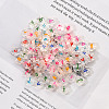 Transparent Clear Acrylic Beads MACR-YW0001-24-4