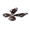 Translucent Resin Pendants Set RESI-G063-01B-3