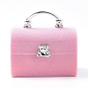 Lady Bag with Bear Shape Velvet Jewelry Boxes VBOX-L002-E03-1