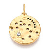 304 Stainless Steel Pendants STAS-R159-52G-01-1
