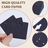 200Pcs Square Paper Earring Display Cards CDIS-ME0001-01B-3