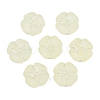 Frosted Transparent Acrylic Beads X1-OACR-P029-19B-03-2