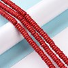 Synthetic Turquoise Beads Strands TURQ-G109-6x3mm-11-4