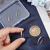 Beebeecraft 10Pcs Brass Micro Pave Cubic Zirconia Earring Hooks KK-BBC0004-92-3