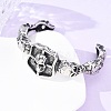316 Surgical Stainless Steel Cuff Bangles BJEW-C142-01C-AS-3