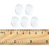 Transparent Oval Glass Cabochons GGLA-R022-18x13-3