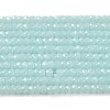 Synthetic Luminous Stone Beads Strands G-C086-01A-01-1