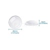 Transparent Glass Cabochons GGLA-CD0001-04-7