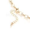 Brass Cable Chains Necklaces NJEW-I235-01G-3