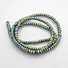 Electroplate Non-magnetic Synthetic Hematite Beads Strands G-J208G-15-2
