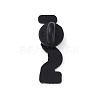 Bioscience Theme Black Zinc Alloy Brooches JEWB-C031-01B-EB-2