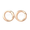 Alloy Spring Ring Clasps AL-B004-01KCG-A-1
