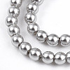 Baking Paint Pearlized Glass Pearl Bead Strands HY-N002-2mm-A03-4