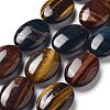 Natural Tiger Eye Beads Strands G-P528-D04-01-1
