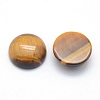 Natural Tiger Eye Cabochons G-P393-R12-12mm-2