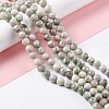 Natural Peace Jade Beads Strands X-G-G905-07-1