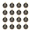 Golden Plated Alloy Charms ENAM-S118-02S-2