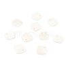 Natural Freshwater Shell Charms BSHE-B003-08-1