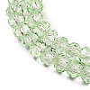 Transparent Baking Paint Glass Beads Strands DGLA-A034-T4mm-D10-3