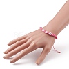 (Jewelry Parties Factory Sale)Adjustable Waxed Polyester Cord Braided Bead Bracelets BJEW-JB05846-01-5