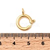 Brass Spring Ring Clasps X-KK-D407-20G-D-3