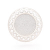 Adjustable Alloy & Iron Bezel Cup Ring Base with Rotatable Tray MAK-T012-05S-2
