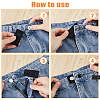 4Pcs Cotton Adjustable Pants Waist Extender FIND-FH0010-14B-3