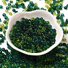 Transparent Colours 6/0 Glass Round Seed Beads X1-SEED-P006-02A-02-2