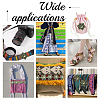 Iron on/Sew on Ethnic Style Embroidery Flower Polyester Lace Ribbons OCOR-WH0060-47A-6