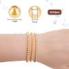 Brass Round Spacer Beads KK-PH0006-40C-2