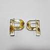 Transparent Epoxy Resin Pendants CRES-YW0002-12P-1