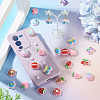 30Pcs Opaque Resin Cabochons RESI-TA0005-79D-7