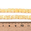 Anti-Tarnish Electroplate Glass Beads Strands GLAA-T025-6mm-10I-4