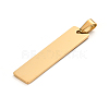 Ion Plating(IP) 304 Stainless Steel Pendants LS-STAS-D142-01B-G-1