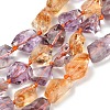 Natural Ametrine Beads Strands G-L634-A01-01-2