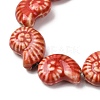 Ocean Series Handmade Porcelain Beads PORC-R002-03G-7