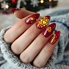 Stainless Steel DIY Nail Art Templates MRMJ-WH0098-041-7